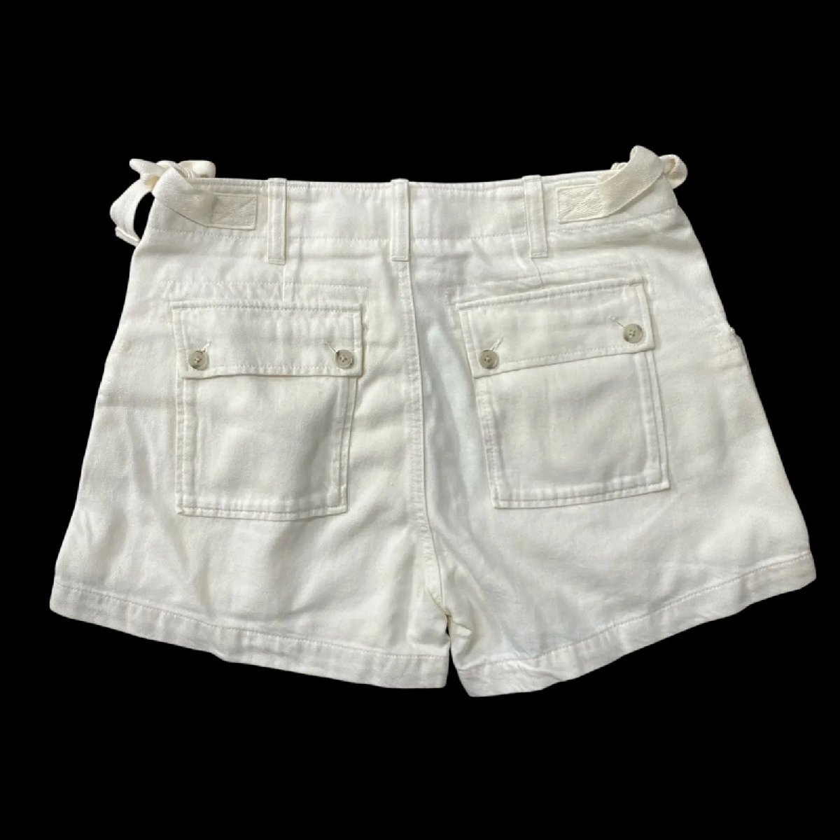 未使用 ポロラルフローレン POLO RALPH LAUREN ショートパンツ コットン 0、S、7号 レディース S5T065_画像5