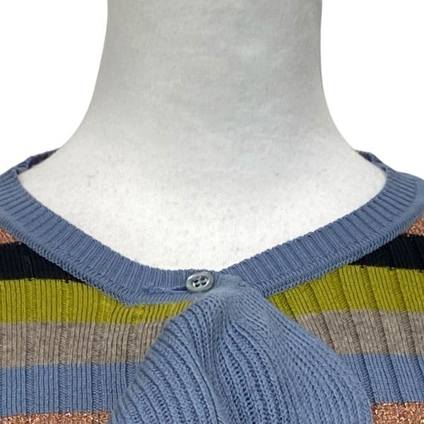 モスキーノチープアンドシック Moschino カーディガン ニット 長袖 ウール レディース 38 S 7号 S5V021_画像2