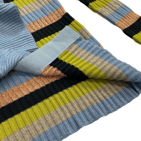 モスキーノチープアンドシック Moschino カーディガン ニット 長袖 ウール レディース 38 S 7号 S5V021_画像6