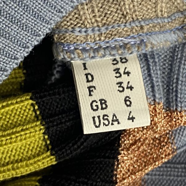 モスキーノチープアンドシック Moschino カーディガン ニット 長袖 ウール レディース 38 S 7号 S5V021_画像10