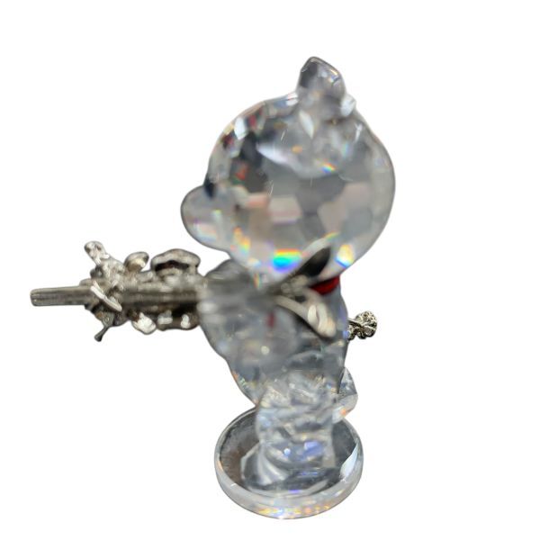 スワロフスキー Swarovski フィギュリン クリスベアーオンスキー オブジェ 置物 インテリア クリスタル H5Y040_画像4