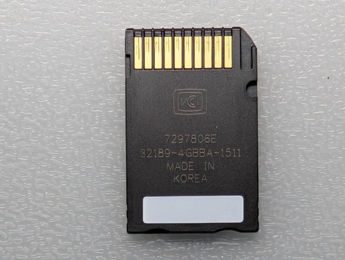 Lexar Memory Stick PRO Duo 4GB ケース付き レキサー・メディア メモリースティック プロ デュオ PSP メモリーカード 動作確認済み_画像3