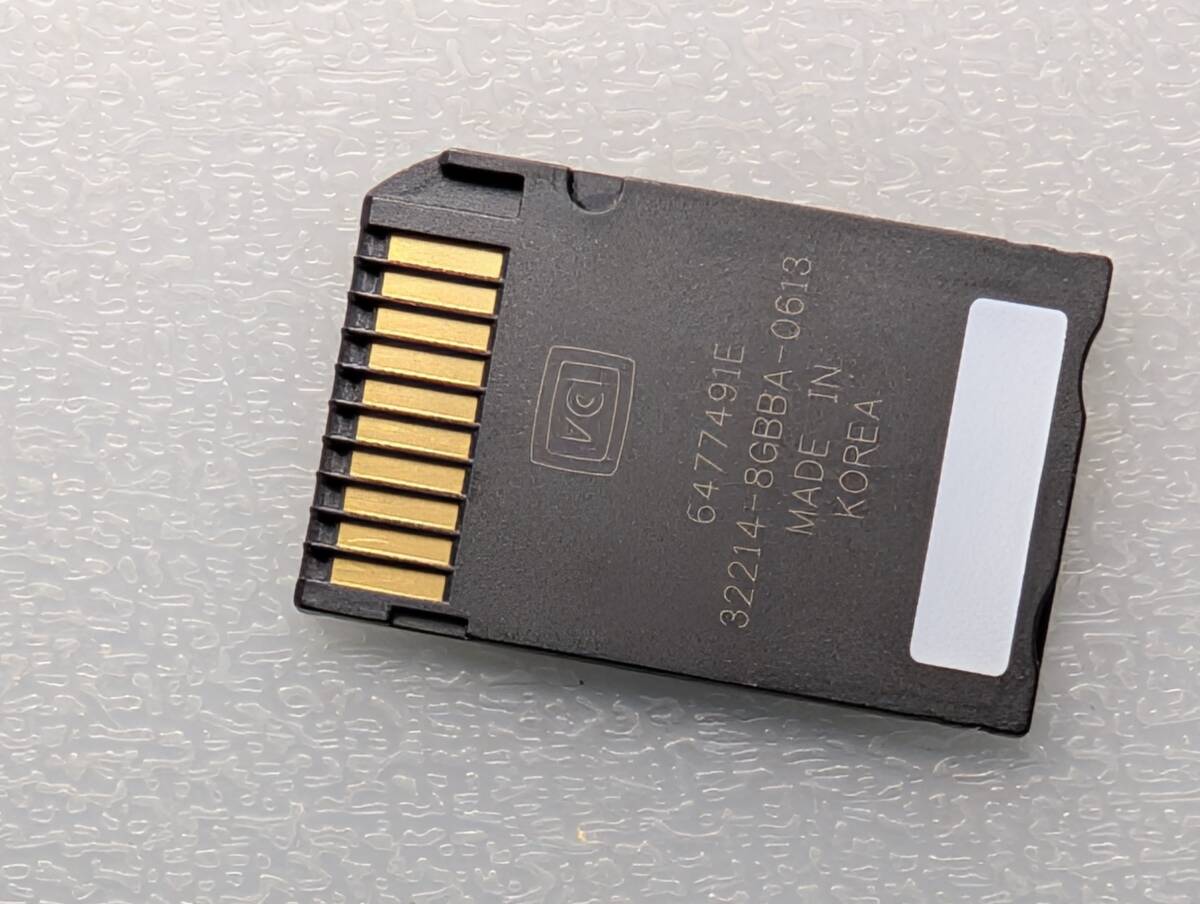 Lexar Memory Stick PRO Duo 8GB ケース付き レキサー・メディア メモリースティック プロ デュオ PSP メモリーカード 動作確認済み_画像7