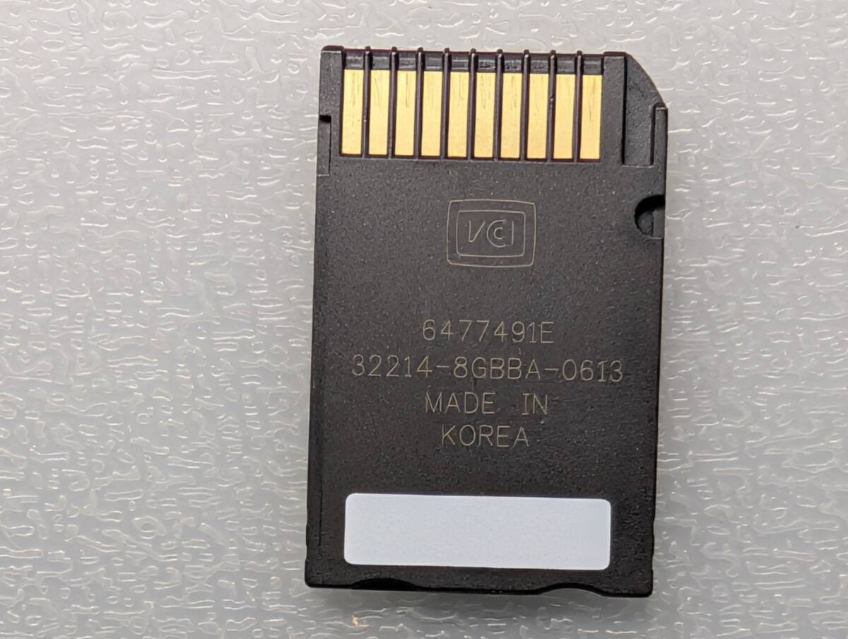 Lexar Memory Stick PRO Duo 8GB ケース付き レキサー・メディア メモリースティック プロ デュオ PSP メモリーカード 動作確認済み_画像8