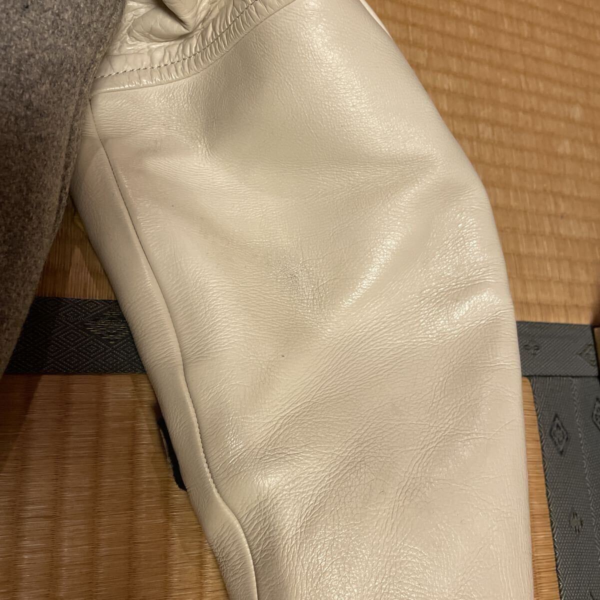 ホワイツビル WHITESVILLE 東洋エンタープライズ スタジャン サイズ36 袖レザー アワードジャケット_画像8