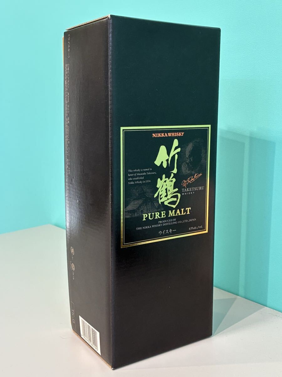 NIKKA WHISKYnika виски бамбук журавль PURE MALT чистый malt чёрный этикетка 700ml 43% не . штекер 
