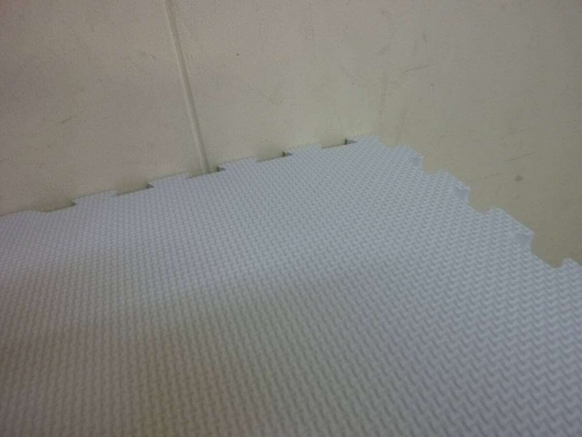  контрольный номер 11-2 не использовался / новый товар коврик из секций большой размер 59cm толщина 10mm 30 листов комплект звукоизоляция сохранение тепла пол подогрев соответствует non ho rumarutehido белый 