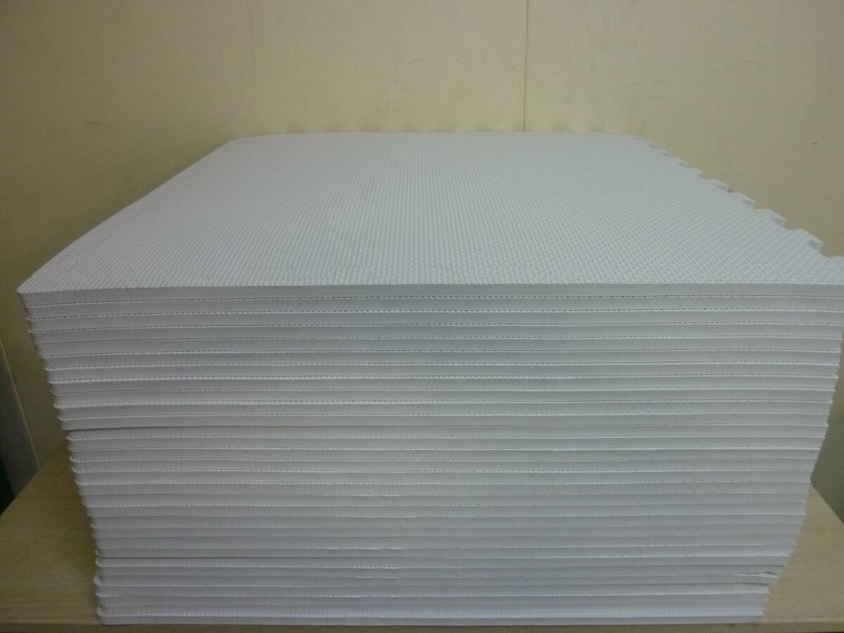  контрольный номер 11-2 не использовался / новый товар коврик из секций большой размер 59cm толщина 10mm 30 листов комплект звукоизоляция сохранение тепла пол подогрев соответствует non ho rumarutehido белый 