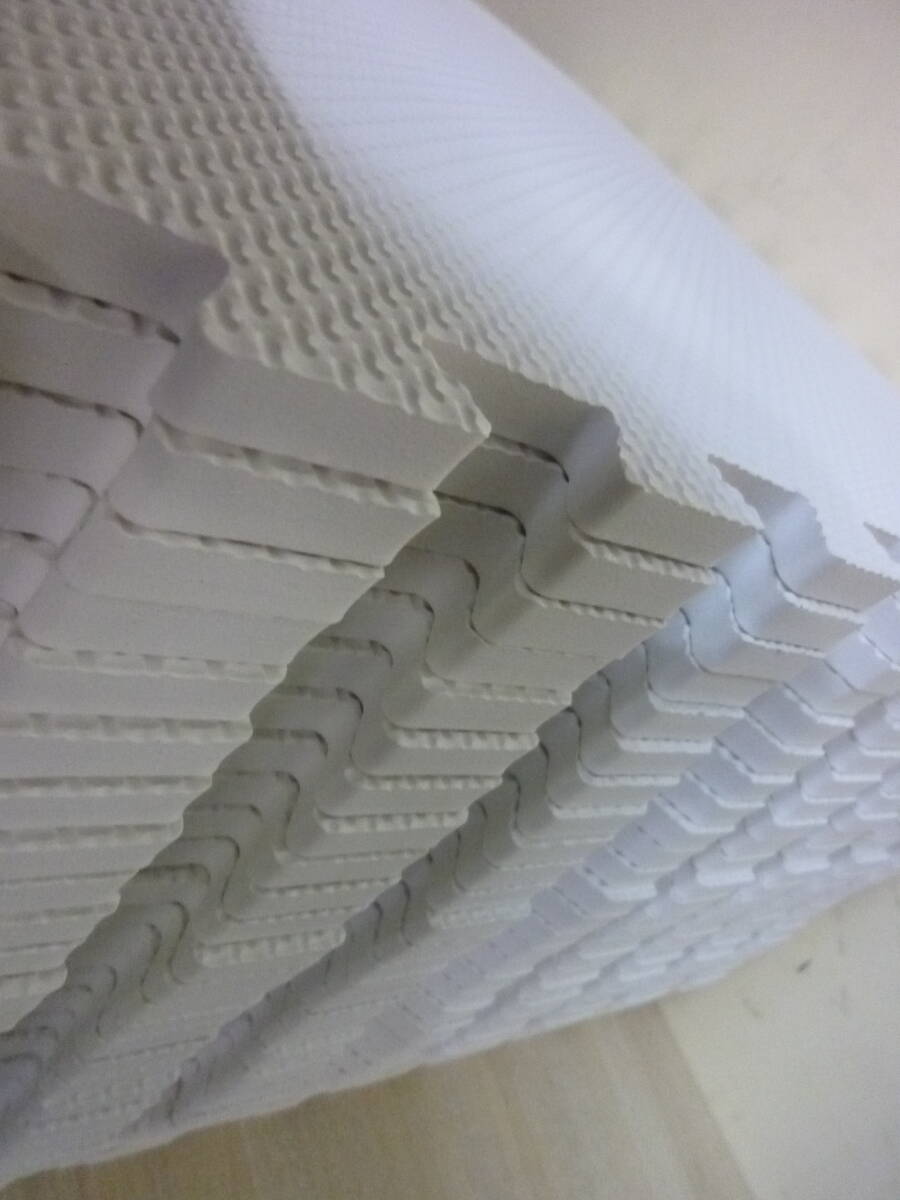  контрольный номер 11-2 не использовался / новый товар коврик из секций большой размер 59cm толщина 10mm 30 листов комплект звукоизоляция сохранение тепла пол подогрев соответствует non ho rumarutehido белый 