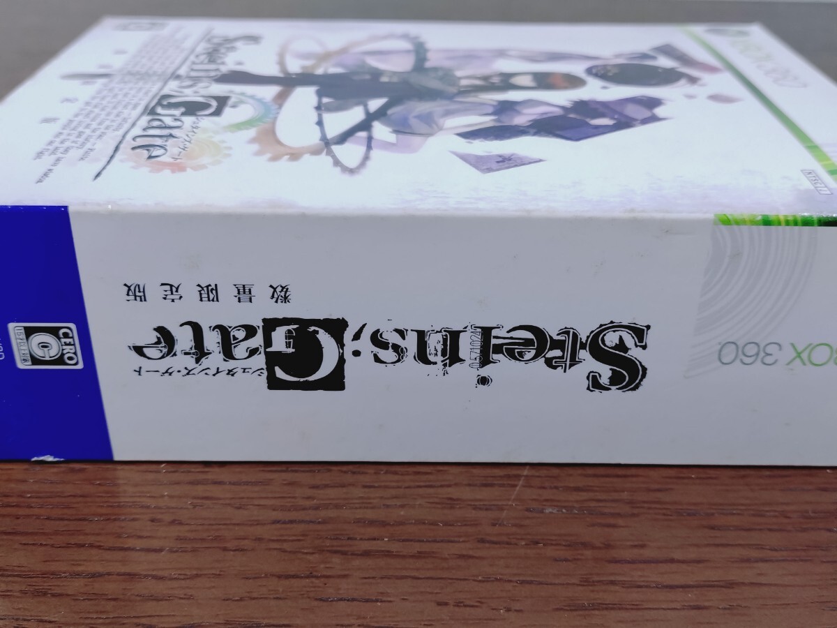 XBOX 360 ソフト シュタインズ・ゲート 数量限定版 ゲームソフト xbox360 未来ガジェット3号機 現状品_画像10