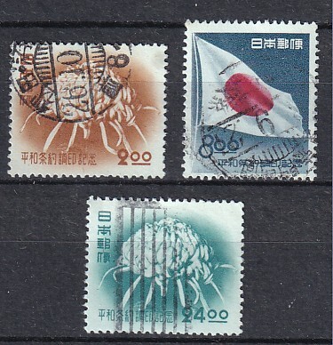 ◎戦後記念セット物5セット12種12枚 使用済・美品 四国スタンプさん寄託品_画像1