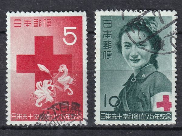 ◎戦後記念セット物5セット12種12枚 使用済・美品 四国スタンプさん寄託品_画像2