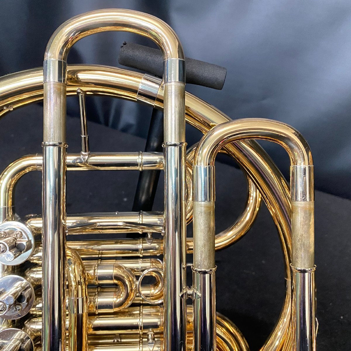 【 C 】6524 YAMAHA YHR-567GDB #004802 フレンチホルン ヤマハ 200014_画像3