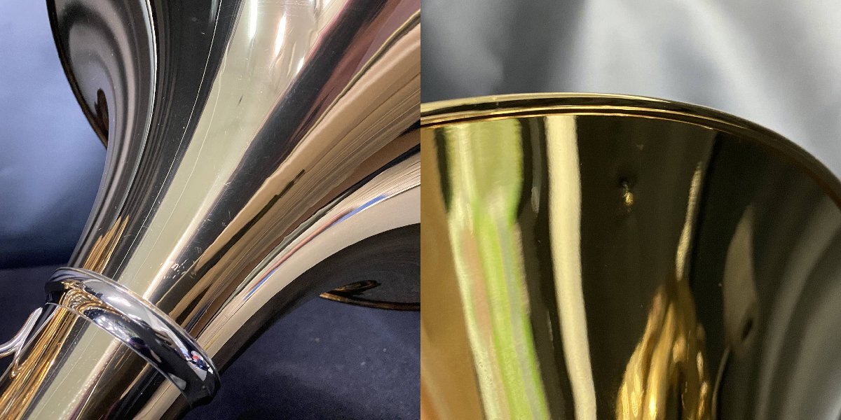 【 C 】6524 YAMAHA YHR-567GDB #004802 フレンチホルン ヤマハ 200014_画像10