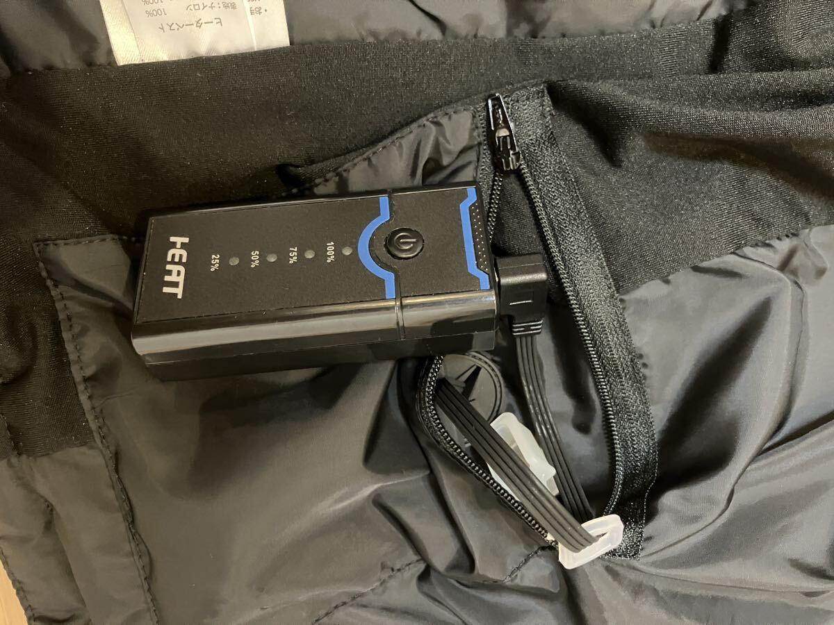 ヒーターベスト 黒　 L_画像3