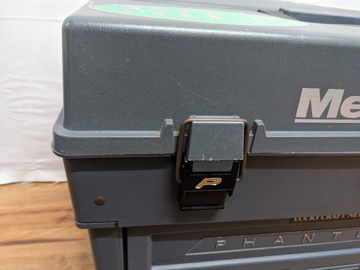 (管26463)PLANO プラノ ファントム プロ PRO タックルボックス ルアーボックス オールド バス釣り_画像3