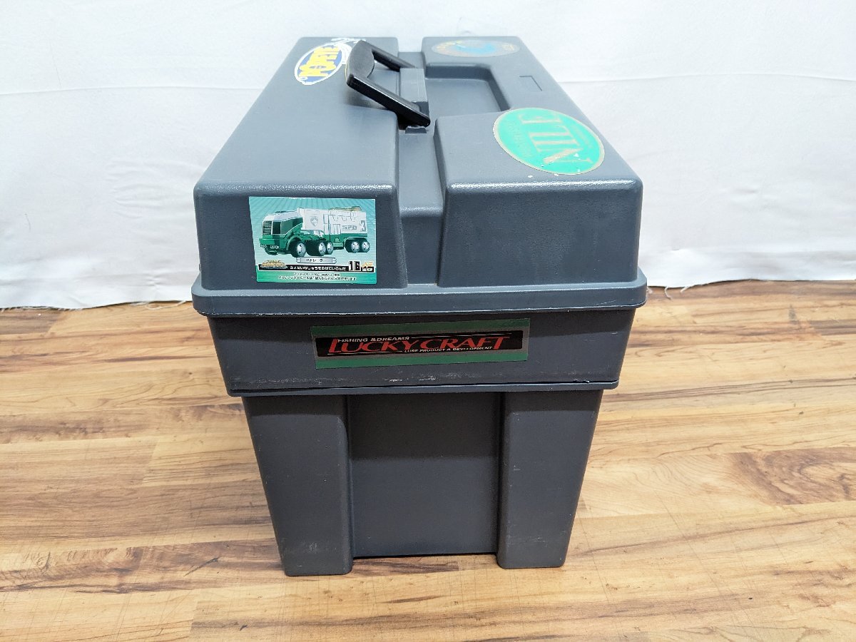 (管26463)PLANO プラノ ファントム プロ PRO タックルボックス ルアーボックス オールド バス釣り_画像9