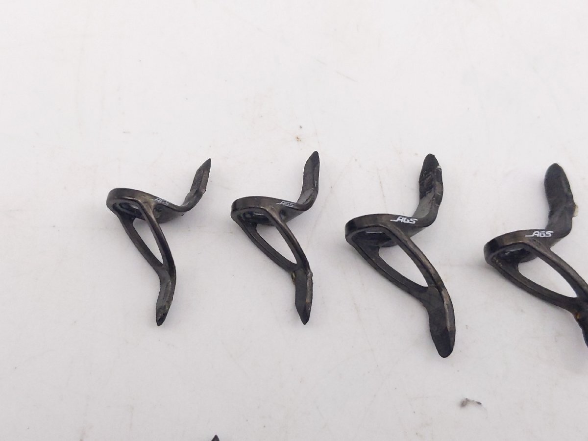 (管30049)Daiwa ダイワ AGSガイド 57点セット カーボン パーツ取り ロッドビルド 修理用_画像7