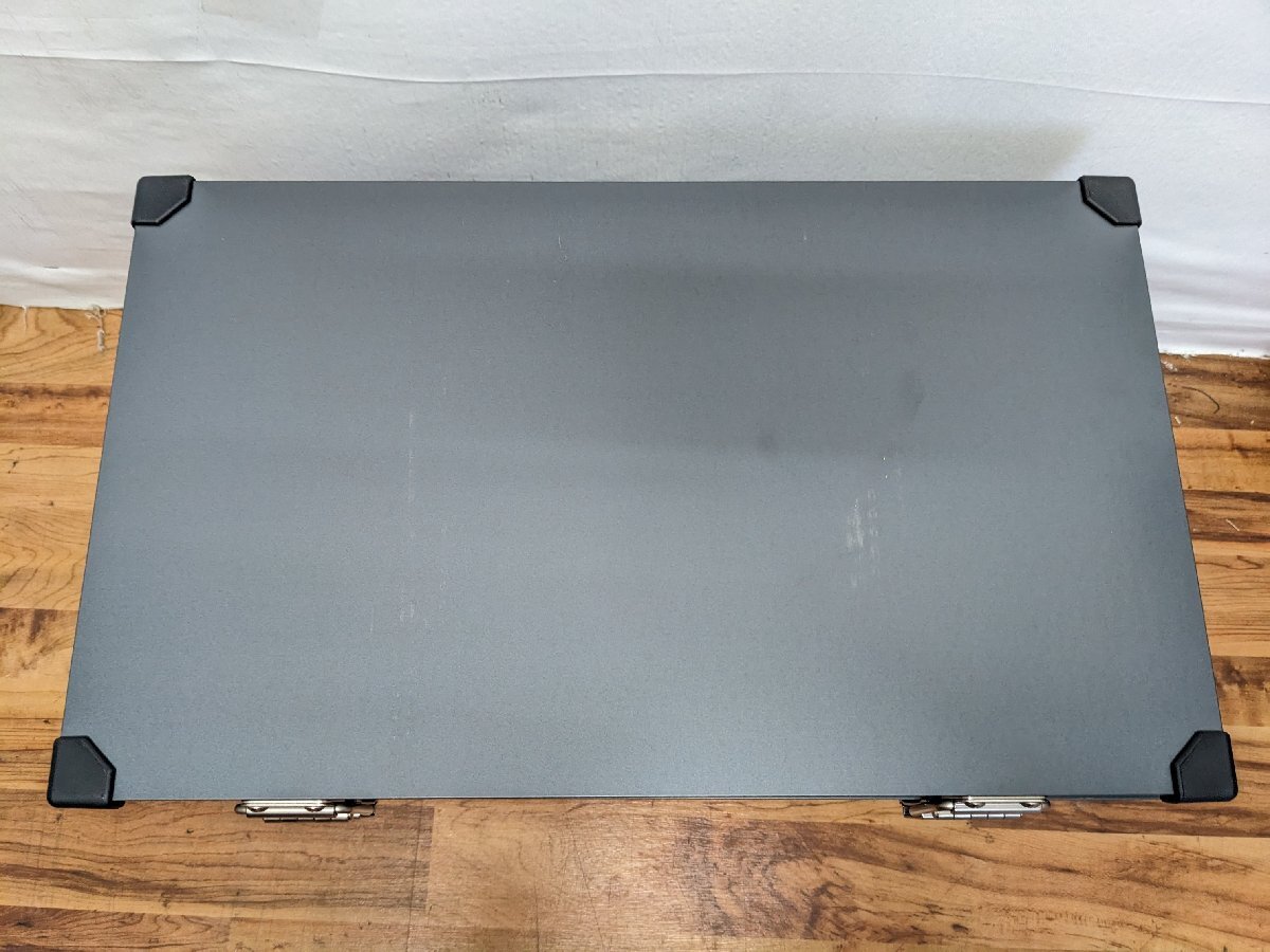 【現品限り】未使用保管品 釣武者 メタルクーラー スーパーギガクールII 22L SDブルー_画像5