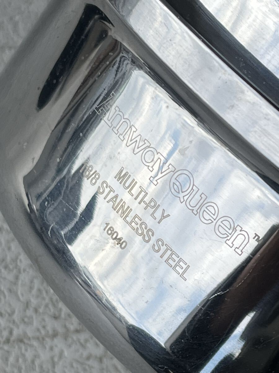Amway Queen MULTI-PLY 両手鍋 片手鍋 蒸し器 なべセット 調理器具 _画像5