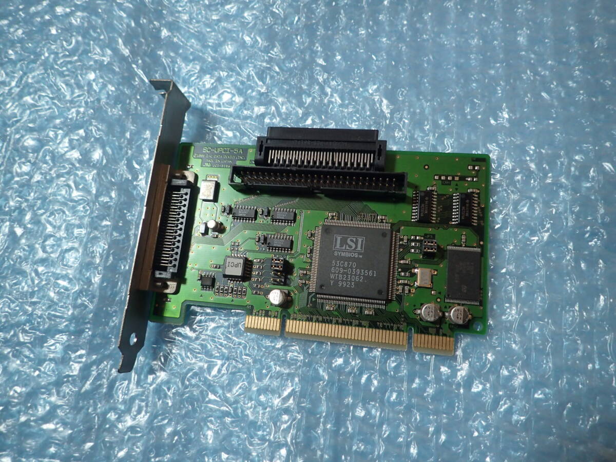 ※ジャンク I・Odata PCI接続SCSIカード アイ・オー・データ PC-98用 SC-UPCI-5A PCパーツ 動作未確認 _画像1