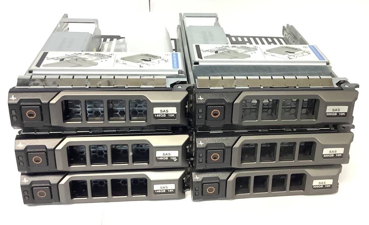 S7112136 DELL 2.5インチから 3.5インチ転換用 マウンタ 6点セット【現状お渡し品、複数出品】_画像1