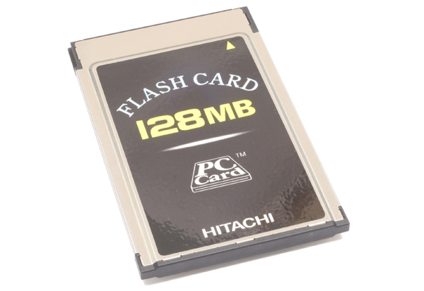 HITACHI PCMCIA 128MB Flash ATA 新品_画像1