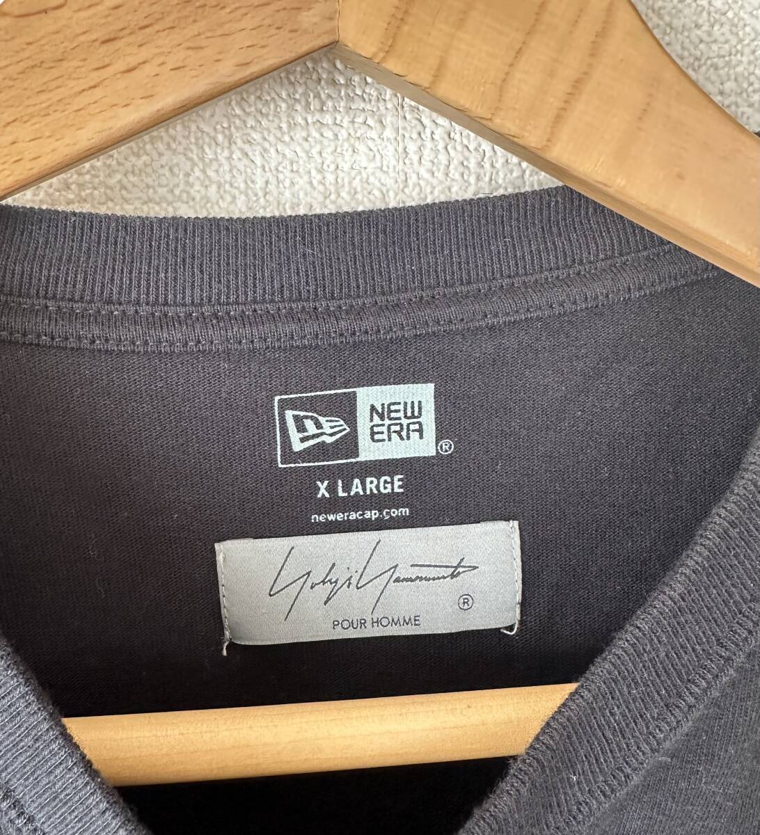 ヨウジヤマモト　ニューエラ　Tシャツ サイズ5 黒　_画像3
