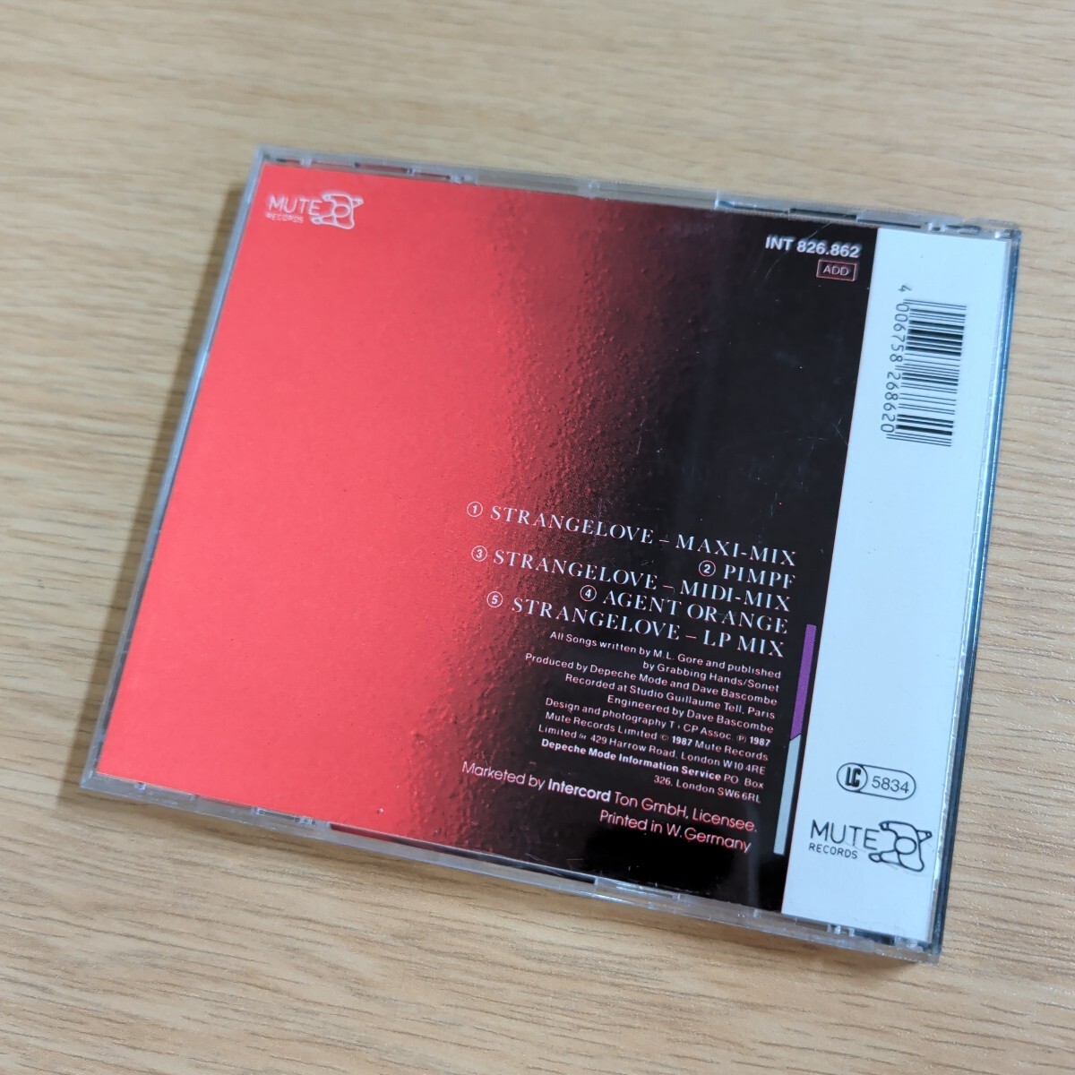 DEPECHE MODE/デペッシュ・モード STRANGELOVE/ストレンジラブ ユーズド品_画像2