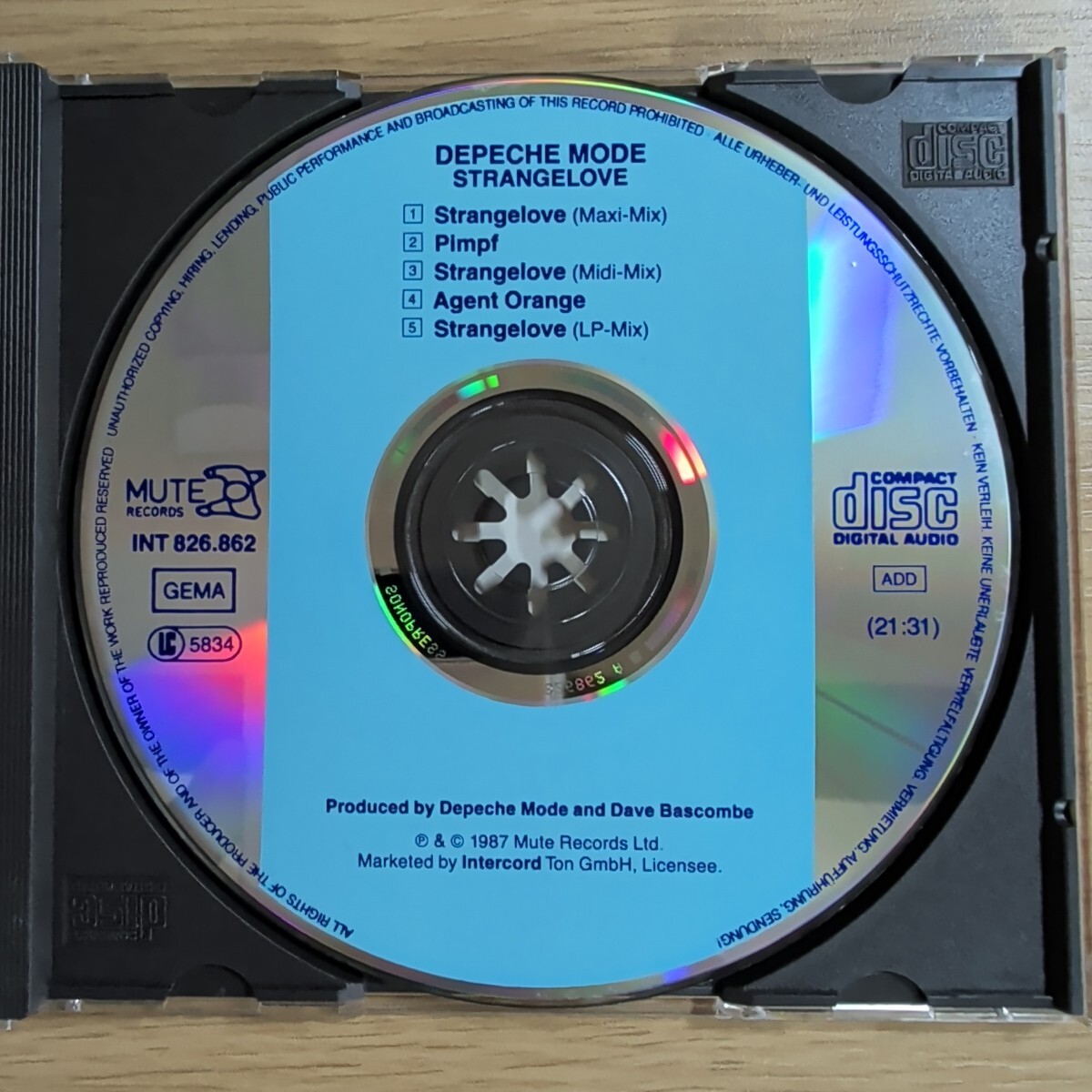 DEPECHE MODE/デペッシュ・モード STRANGELOVE/ストレンジラブ ユーズド品_画像4