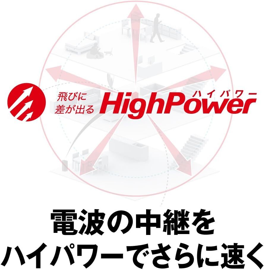 BUFFALO WiFi 無線LAN 中継機 WEX-733DHP 11ac 433+300Mbps コンセント直挿しモデル ユーズド品_画像10