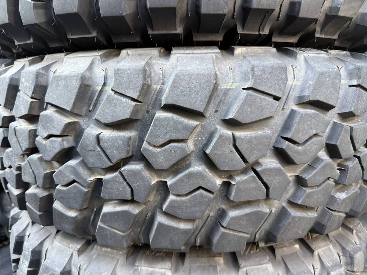 ★1円スタート★ BFグッドリッチタイヤ　LT255/75R17　マッドテレーンKM2 タイヤのみ４本セット　◆中古品◆_画像4