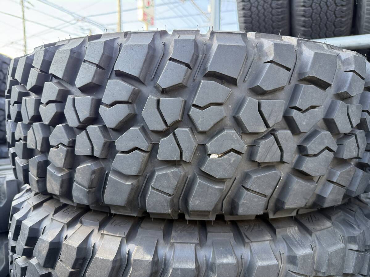 ★1円スタート★ BFグッドリッチタイヤ　LT255/75R17　マッドテレーンKM2 タイヤのみ４本セット　◆中古品◆_画像5