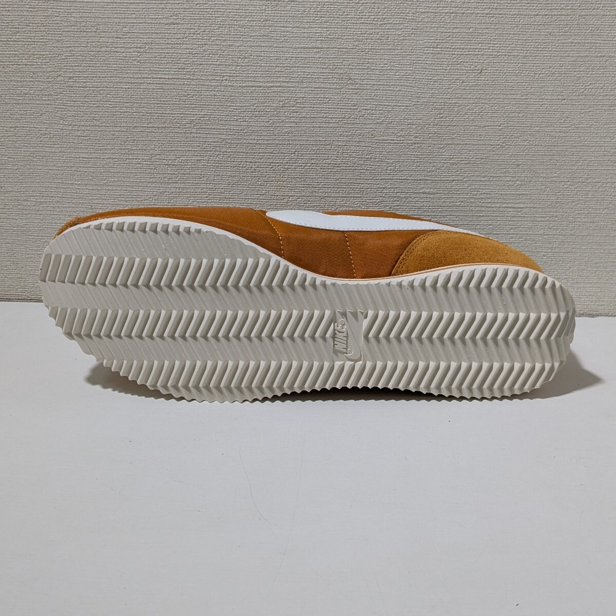 新品 27.5cm Nike Cortez TXT ナイキ コルテッツ テキスタイル HF0263-800 モナーク ブラウン レトロランニングスニーカー US9.5_画像4