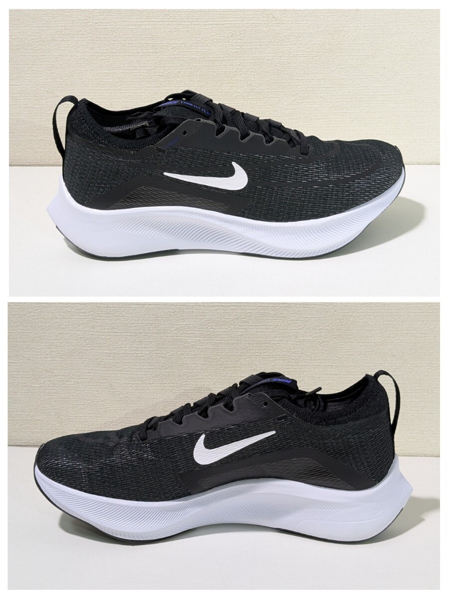 新品 26.5cm Nike Zoom Fly 4 ナイキ ズームフライ 4 CT2392-100 ブラック 黒 カーボン ランニングシューズ マラソン US8.5_画像3