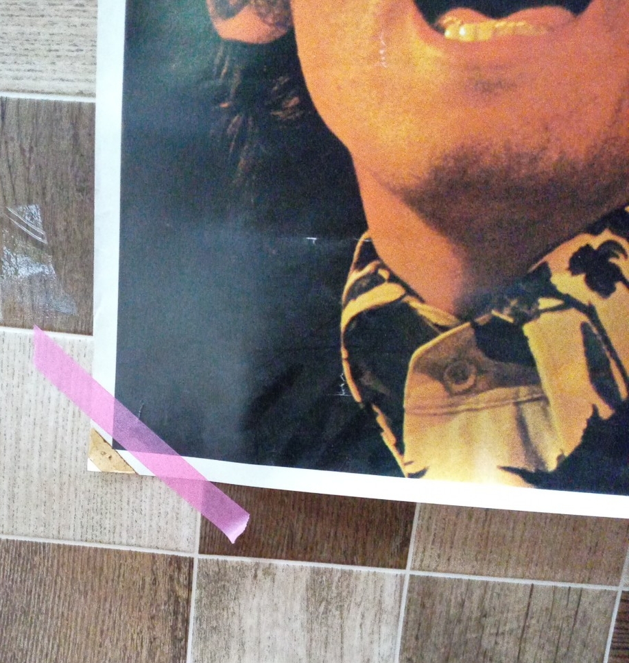 ジャンク品 The Beatles ビートルズポスター_画像5