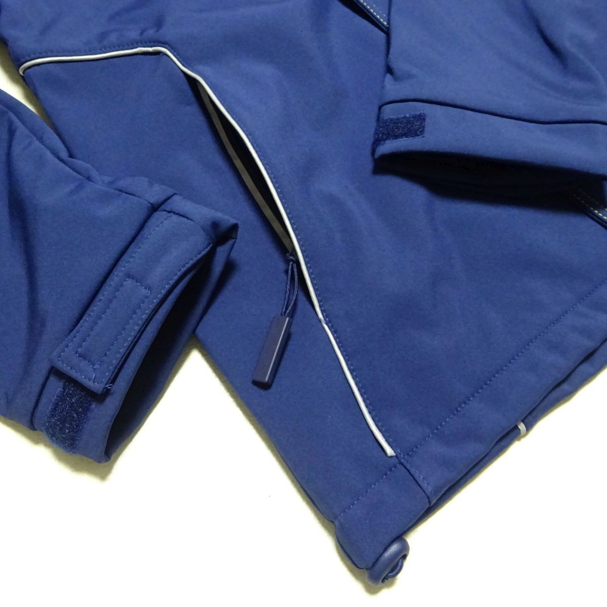 ★新品♪ミシュラン★ジップジャケットM/紺MICHELINフリースジャケット作業着メンズブルゾンジャンパータイヤF-1企業物ソフトシェル_画像8