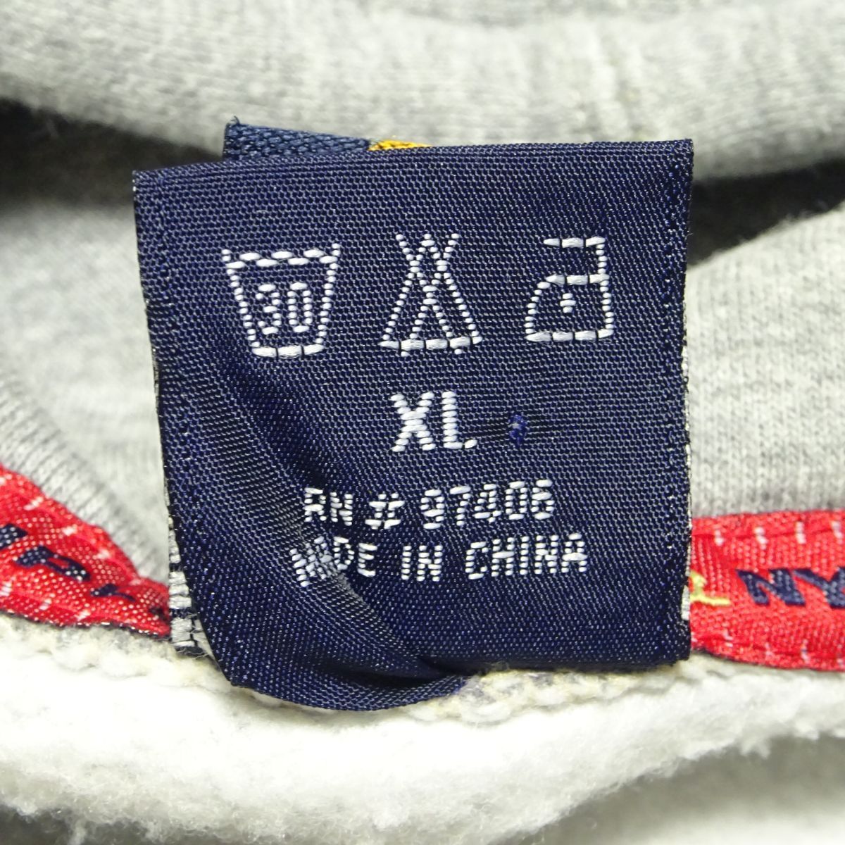 ★レア♪トリプルファイブソウル★フルジップスウェットパーカーXL/グレーフーディーTRIPLE FIVE SOUL 555ソウルスウェットシャツメンズ_画像5