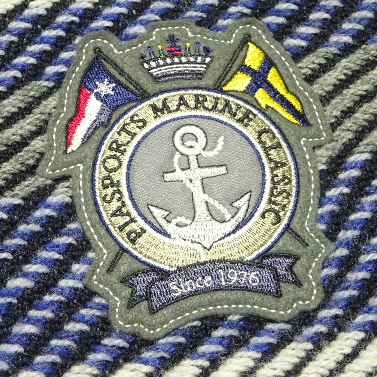 ★ピアスポーツ★ハーフジップウールニット5/黒PIA SPORTSブラックウールセーターメンズライカRAIKA秋物冬物ジャケット_画像5