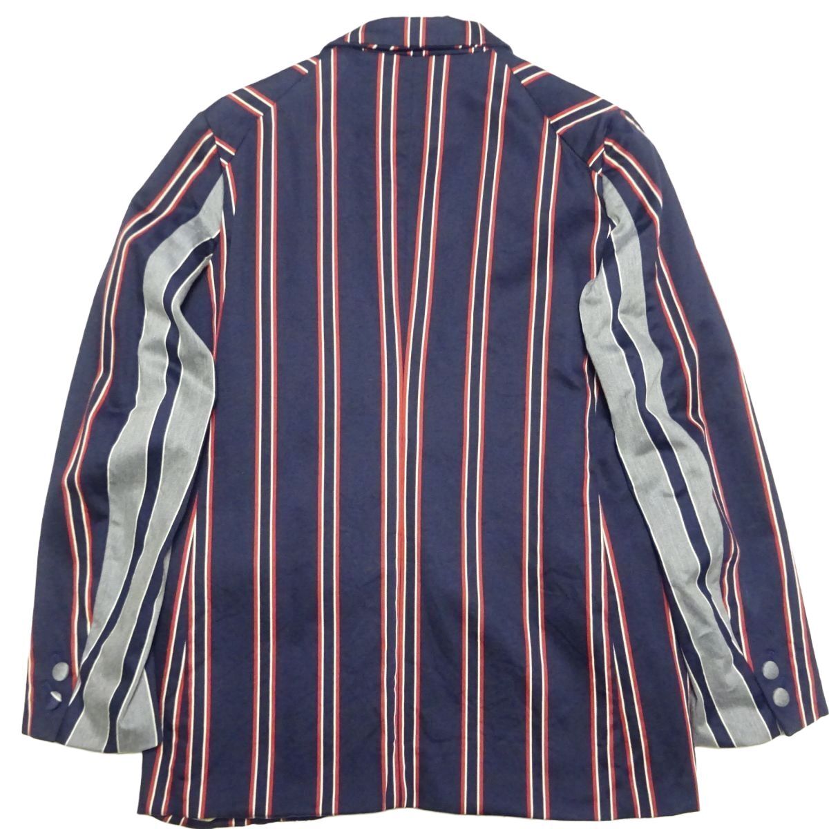 ★レア♪STIFF★スクールジャケットL/スティッフストライプジャケットメンズMODSモッズテーラードジャケットブレザーネイビー_画像2