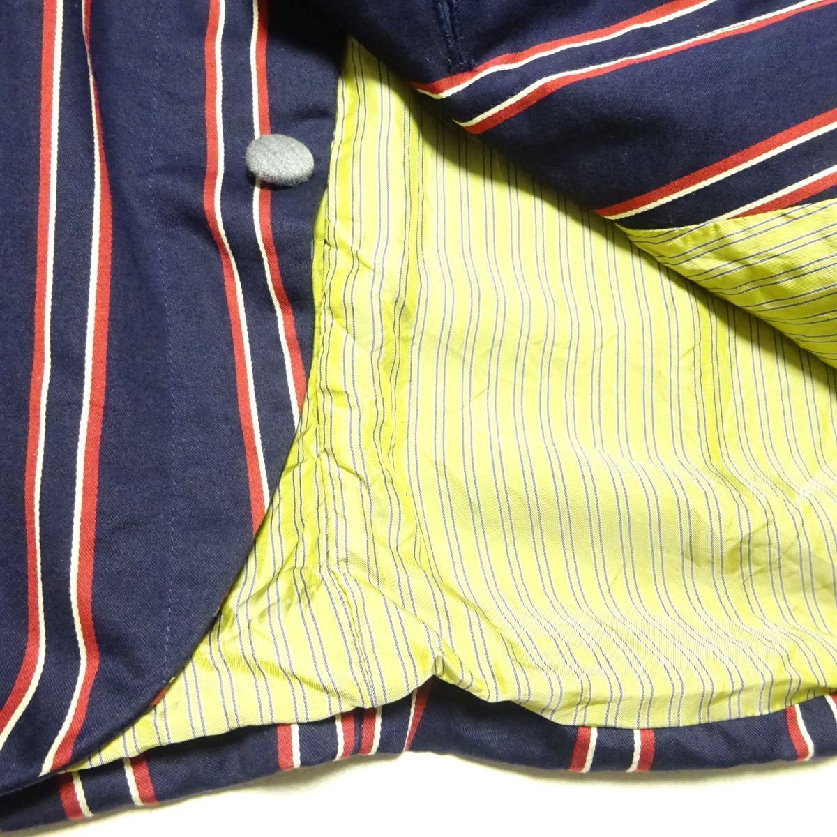 ★レア♪STIFF★スクールジャケットL/スティッフストライプジャケットメンズMODSモッズテーラードジャケットブレザーネイビー_画像7