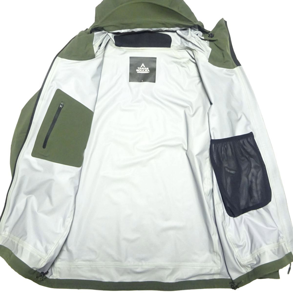 ★良品♪TARAS BOULBA★マウンテンパーカーL/タラスブルバナイロンジャケットメンズアウトドアウェアブルゾンジャンパーDiAPLEX_画像2