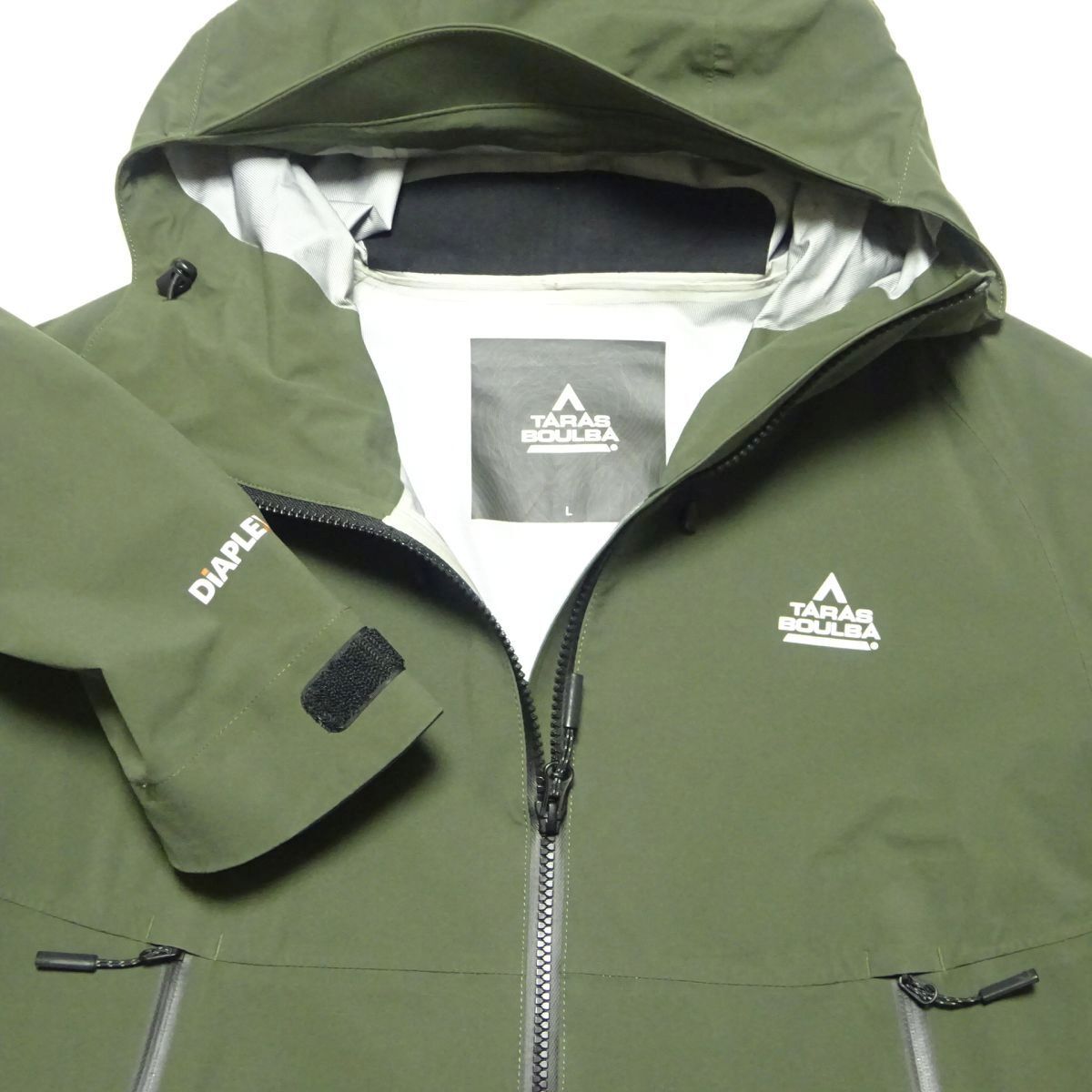 ★良品♪TARAS BOULBA★マウンテンパーカーL/タラスブルバナイロンジャケットメンズアウトドアウェアブルゾンジャンパーDiAPLEX_画像4