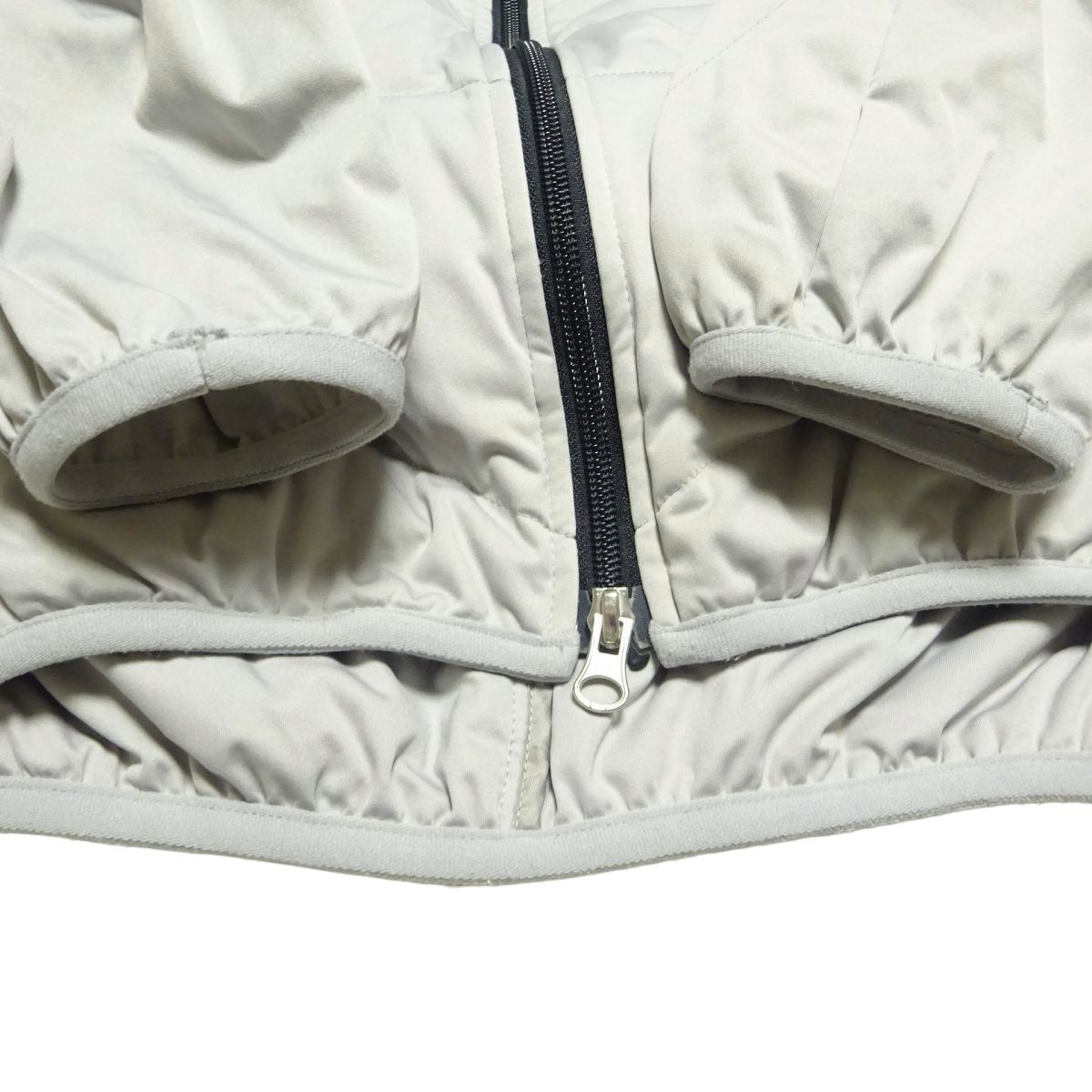 ★アディダス★薄手ダウンジャケットM/ライトグレーadidasメンズゴルフウェアジャンパーブルゾンジャージテーラーメイド_画像8