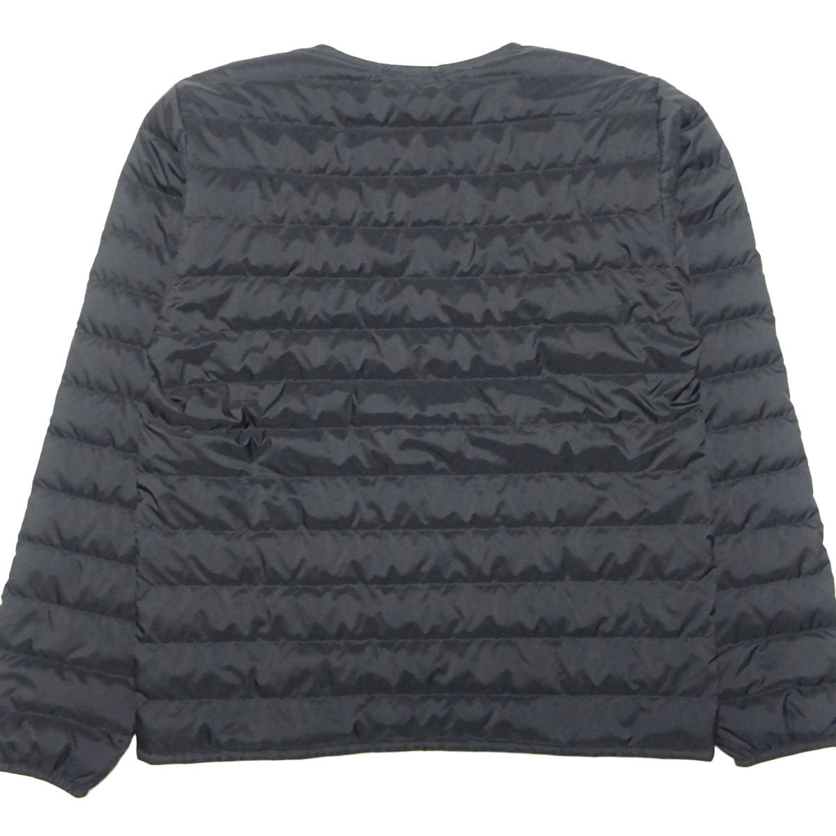 ★新品♪モンベル★スペリオダウンラウンドネックジャケットM/黒montbellダウンジャケットブラックEX800フィルパワーアウトドアウェア_画像3