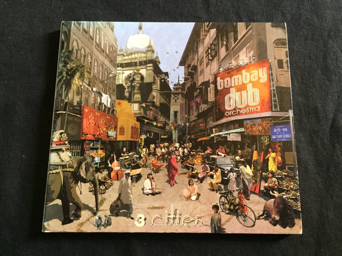 ★Bombay Dub Orchestra / 3 Cities CD★ [QZSC12]_画像1