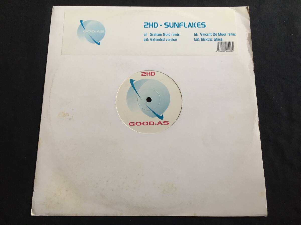 ★TRANCE★ 2HD / Sunflakes 12EP★トランス Vincent De Moor Remix! [QSE12]_画像1