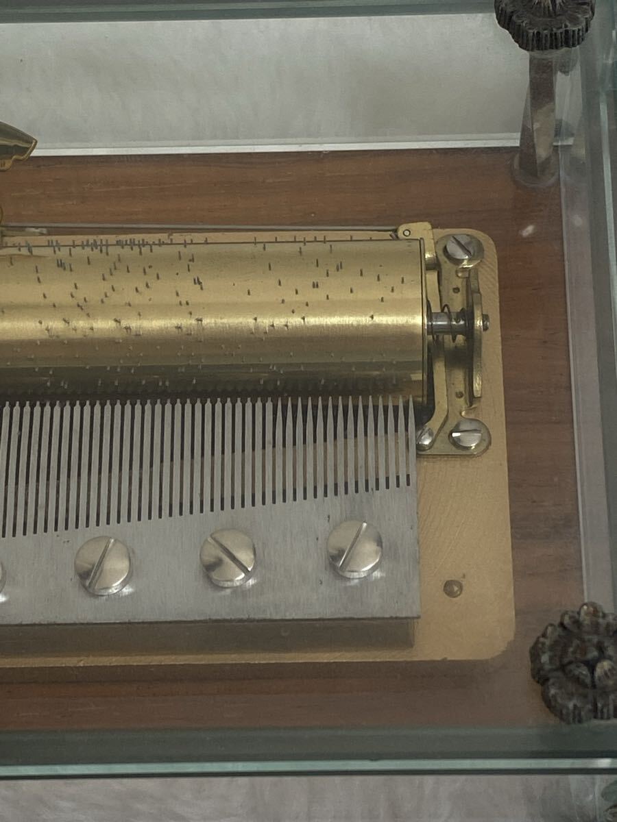 REUGE リュージュ オルゴール 72弁 3曲 CH3/72 Clair de Lune 月の光　動作確認済 正規品_画像4