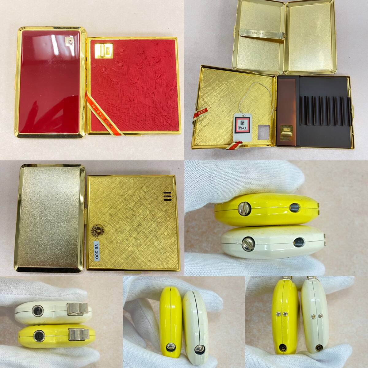 『AA6』7点火花有り/27点 ライター ダンヒル/ピエールカルダン/ミラショーン/ジュリエット/トラサルディー/プリンス/卓上ライター/他 現状_画像9