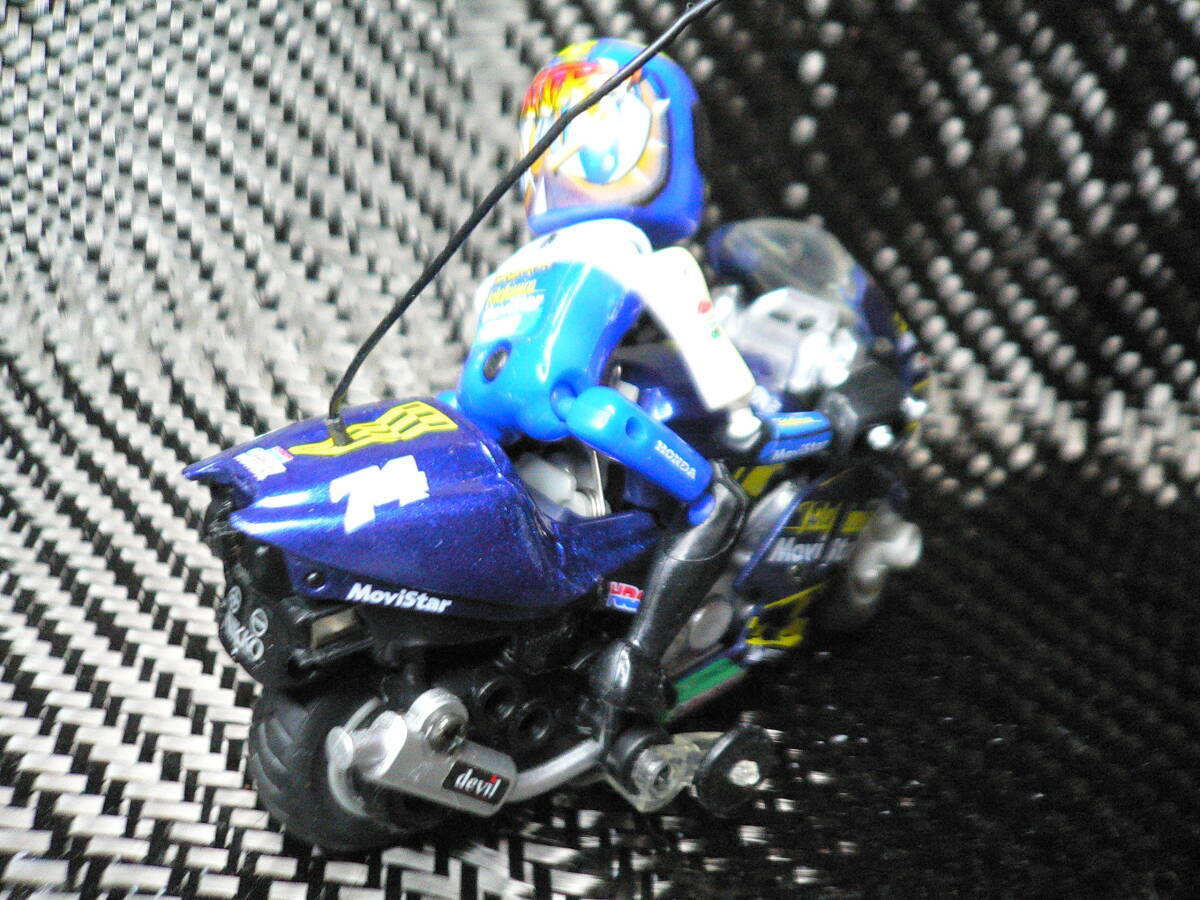 кузов внутри батарейка заменена Nikko I rider RC211V Kato большой ..iRider 40MHz